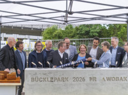 Grundsteinlegung Bücklepark (Urheber Sven Hoffmann)