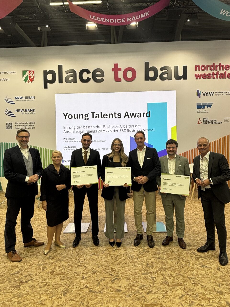 Pressemeldung EBZ Business School – Absolventen Ehrung Bachelor – EXPO REAL
