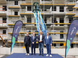 15.04.2026 degewo Richtfest Seeburger Weg 22-28, 13581Berlin-Spandau
15.04.2026, 2026, degewo, Richtfest, Bauprojekt, Baustelle, Rohbau, Seeburger Weg 22-28, Berlin, Spandau